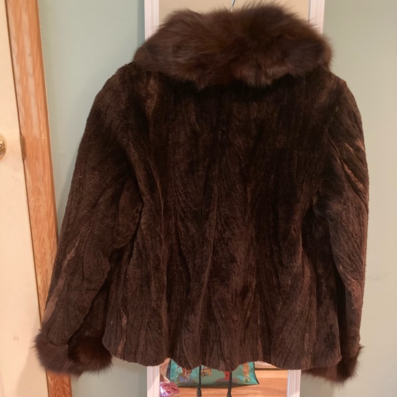 Sheared Beaver and Mink Jacket - Picture 2 of 4